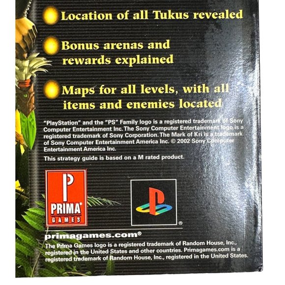 The mark of kri ps2 vtg prima strategy guide - Picture 3 of 5